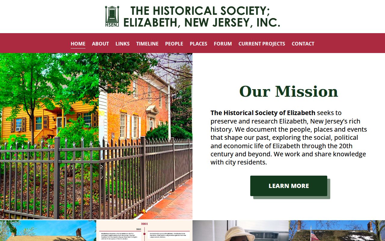 Elizabeth neighbors historical society research resource